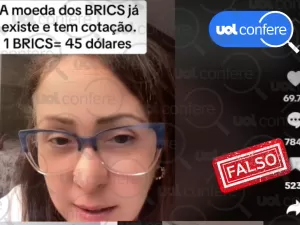 Moeda dos Brics não existe e não está sendo cotada a US$ 45