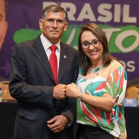 Renata Abreu e Santos Cruz despontam como nomes para candidatura ao governo de São Paulo pelo Podemos - Divulgação/Podemos