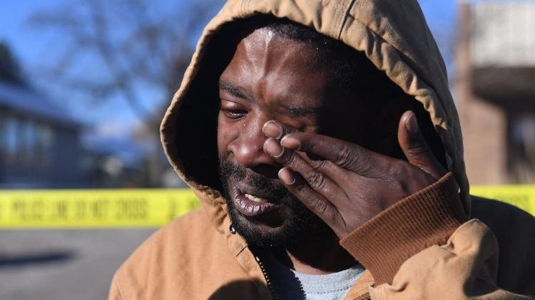 Joshua Thurman hid in the locker room during the shoot - Getty Images - Getty Images