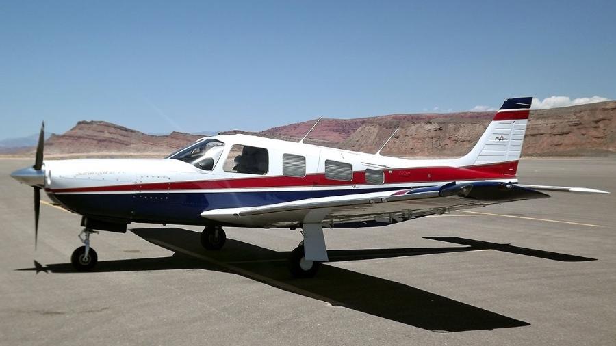 6.abr.2023 - Avião modelo Piper PA-32R - Divulgação