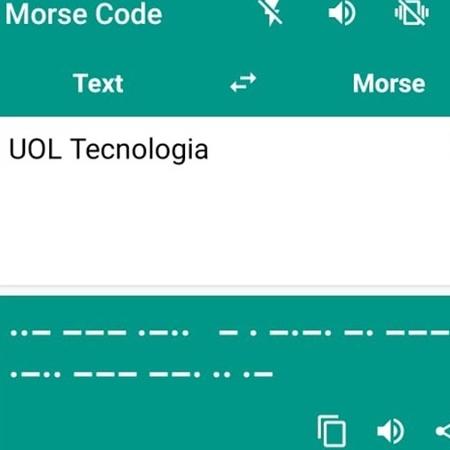 Gostou da tradução? Decrypto é uma das opções para "decifrar" o código morse - Reprodução