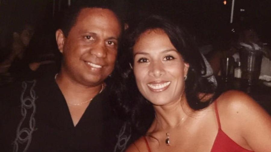 O ex-boxeador Ramon Sosa com a ex-mulher, Lulu - Reprodução