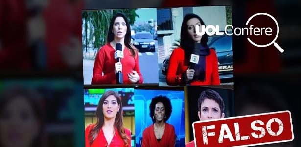 Uol confere | Jornalistas da Globo não vestiram vermelho quando Lula foi solto