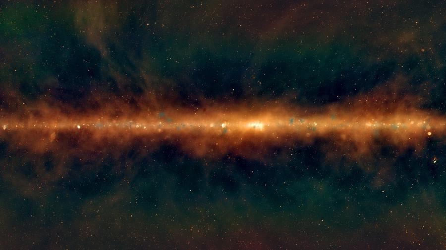Imagem mostra uma nova visão da Via Láctea - Dra. Natasha Hurley-Walker (ICRAR / Curtin) e equipe GLEAM