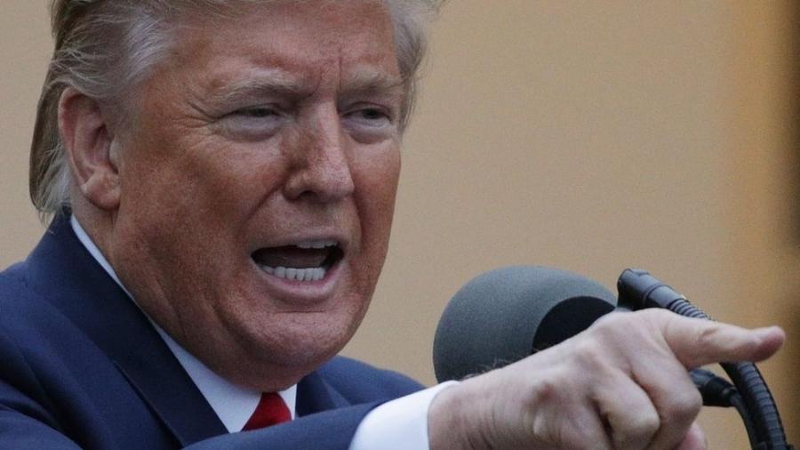 Trump acusou OMS de estar "do lado da China" - Getty Images via BBC