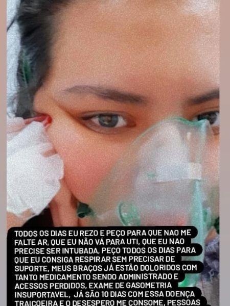 Estagiária de enfermagem que morreu de covid-19 usou o Instagram para tentar alertar seguidores - Divulgação/Arquivo pessoal