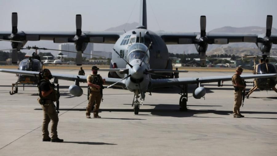 Força aérea do Afeganistão recebeu A-29 Super Tucano antes de ser vencida pelo Talibã (foto de 2020) - Reuters