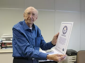 Morre aos 102 anos brasileiro recordista mundial de tempo em um só emprego