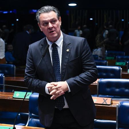 O senador Carlos Fávaro (PSD-MT),relator do projeto que amplia a regularização de terras públicas - Jefferson Rudy/Agência Senado