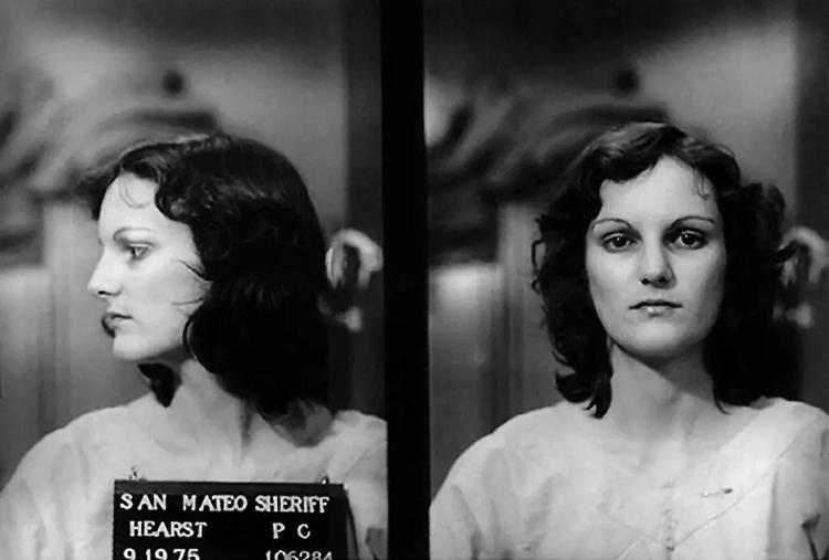 Patty Hearst em 19 de setembro de 1975 em São Francisco, na Califórnia 