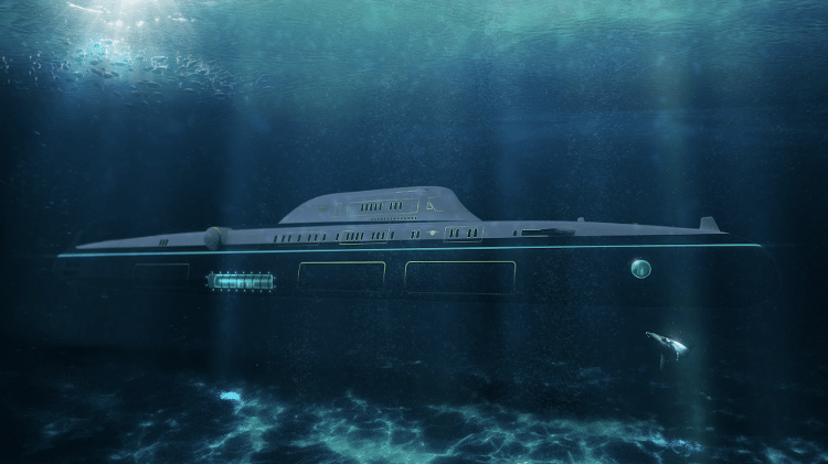 O M5 pode se transformar em um submarino