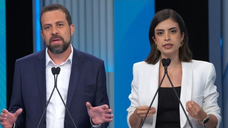 Guilherme Boulos e Tabata Amaral Guilherme Boulos e Tabata Amaral