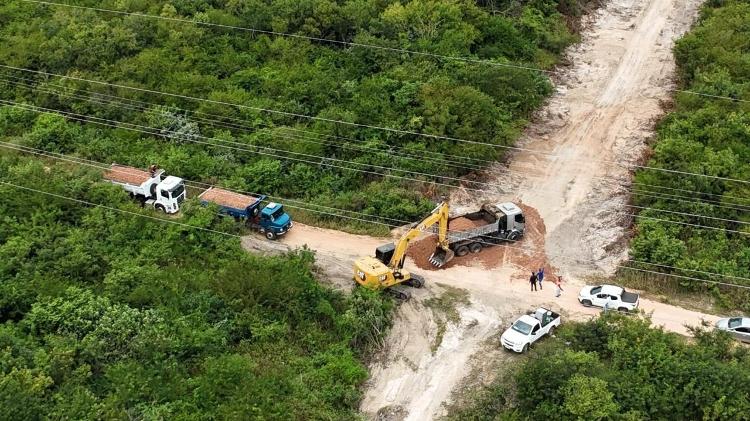Local onde será feita usina da Solatio para produção de energia verde, em Parnaíba (PI) Local onde será feita usina da Solatio para produção de energia verde, em Parnaíba (PI)