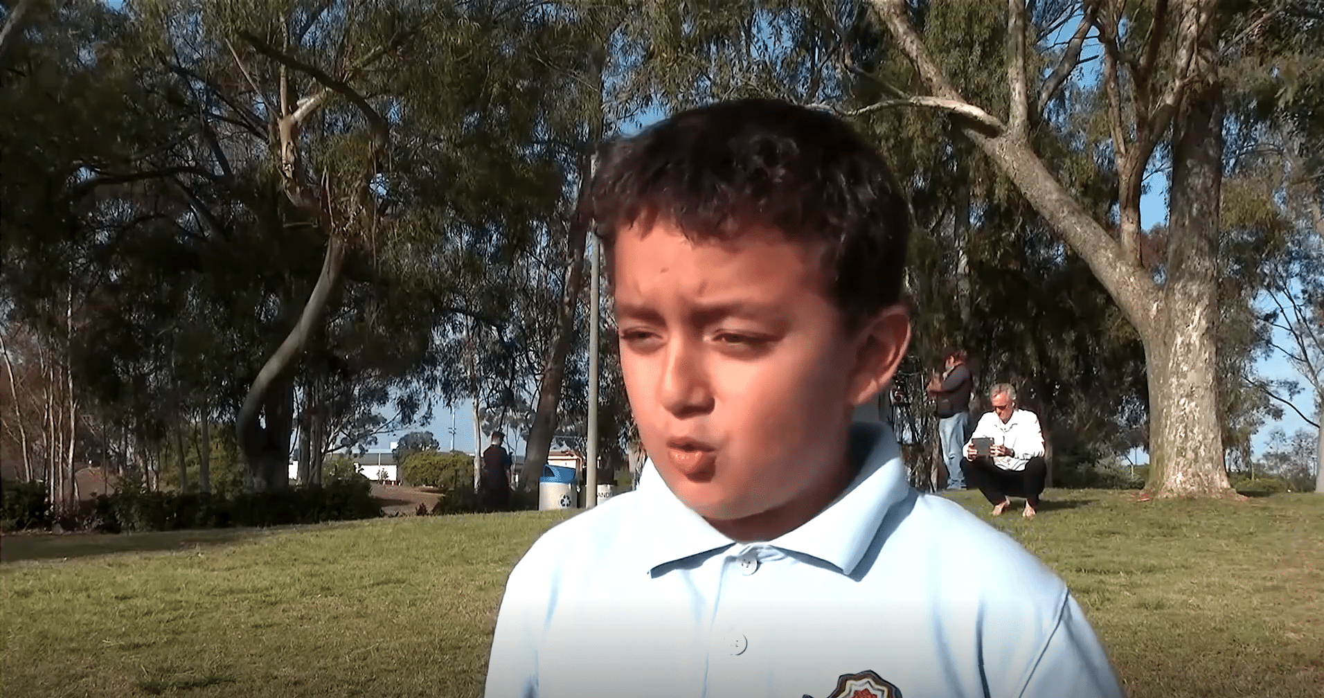 Odai Shanah, menino de 9 anos que presenciou ataque à Mesquita na Califórnia - undefined