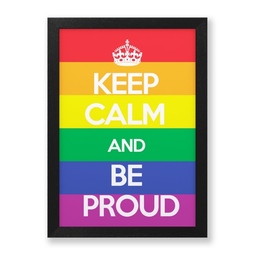 Quadro do site Logay, que comercializa roupas, acessórios e objetos de decoração que remetem à causa gay - Divulgação