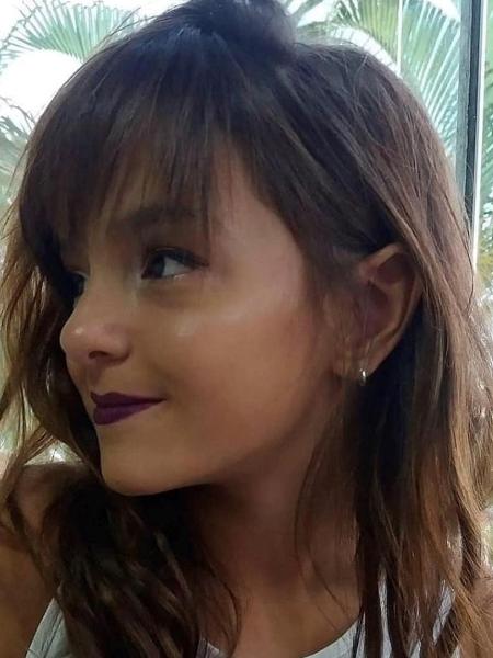 Letícia Cabral, de 11 anos, ficou com o cabelo preso na piscina com hidromassagem - Arquivo Pessoal