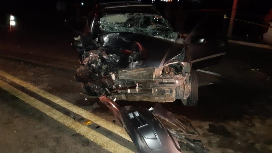 Acidente de carro mata adolescente no aniversário de 17 anos, na cidade de Pesqueira (PE) - Divulgação/PRF