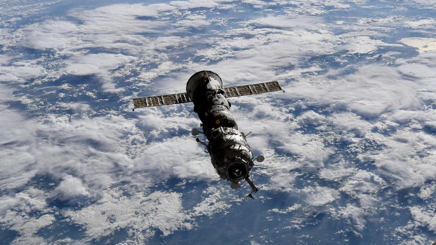Módulo russo foi descartado no espaço  - ESA/NASA?T. Pesquet