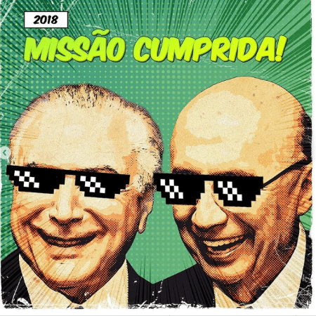 9.set.2021 - Imagem postada por Michel Temer nas redes sociais - Reprodução