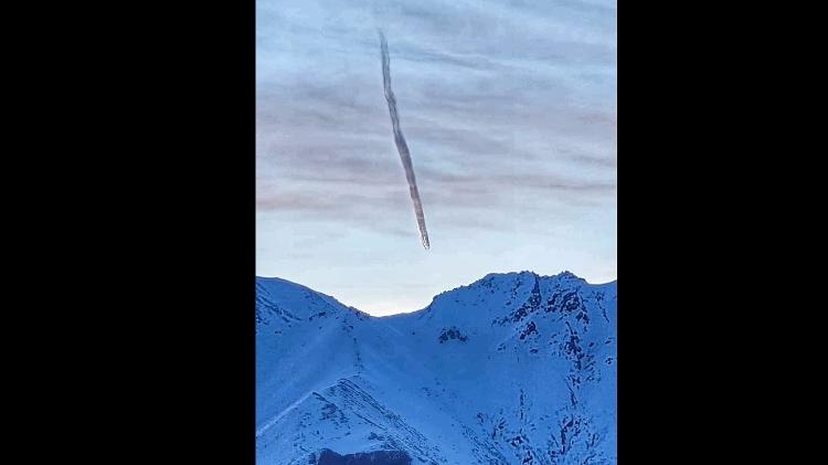 Plane crash?  attacks?  meteor?  A phenomenon in the sky of Alaska became viral – 04/12/2022