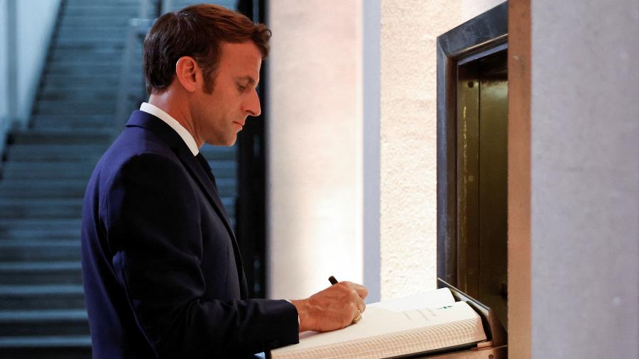 Em abril, presidente da França, Emmanuel Macron, foi reeleito com 58% dos votos - Gonzalo Fuentes/Reuters