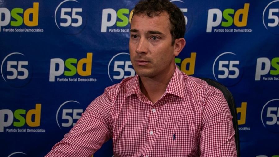 Carlos Júnior (PSD), candidato a deputado estadual do Rio Grande do Sul que apareceu com doação de R$ 500 bilhões no site do TSE - Volmer Perez/Divulgação Câmara de Pelotas