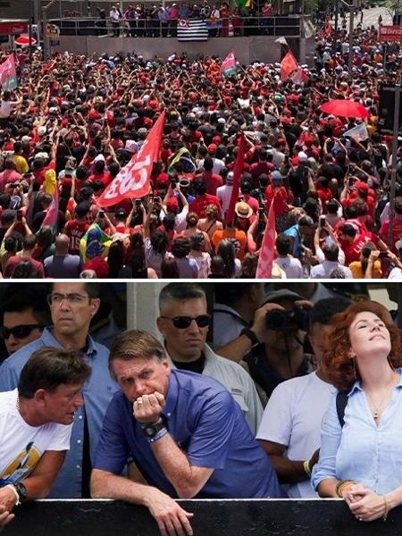 Jair Bolsonaro: para "virar", o presidente precisa, entre outras coisas, "converter" eleitores de Lula - Reprodução