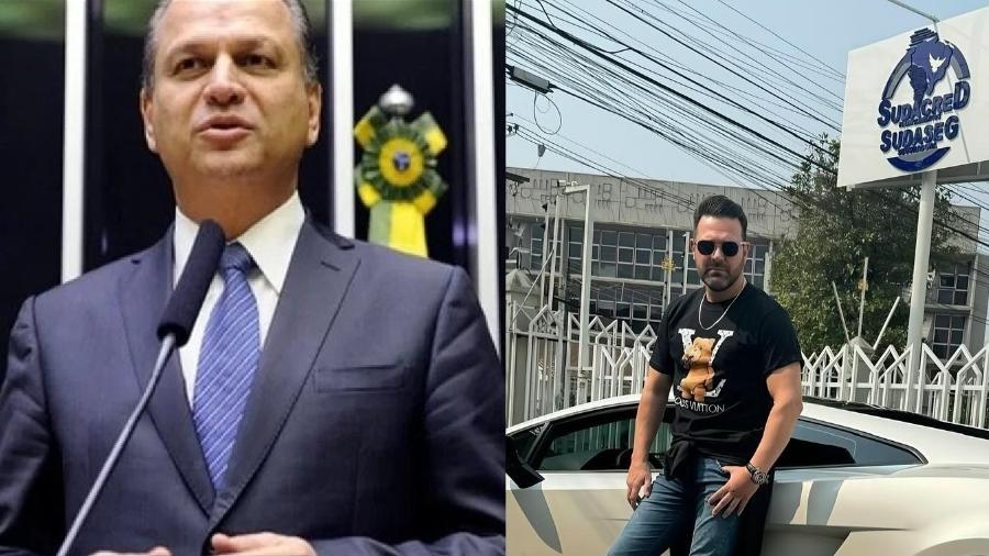 Ricardo Barros, deputado federal pelo PP-PR, e Luciano Fracaro, do grupo Suda