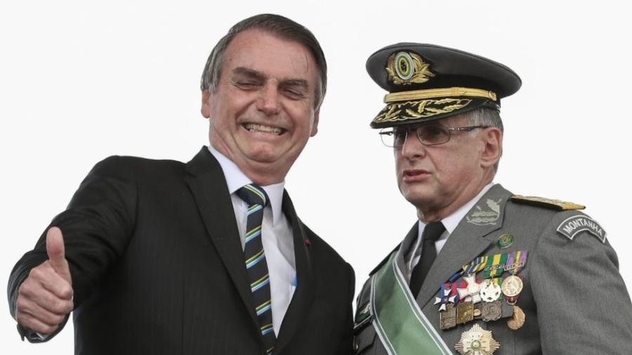 Bermudez, Pujol (na foto) e Barbosa deixaram o comando das Forças Armadas após tentativas de interferência de Bolsonaro - Presidência da República