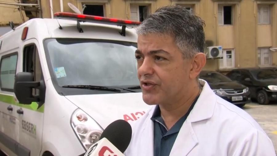 O diretor do Hospital Universitário Gaffrée e Guinle, Fernando Ferry - Reprodução/TV Globo