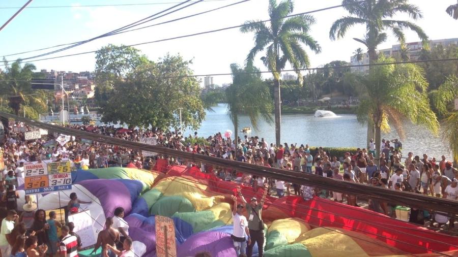 22.set.2019: Parada LGBT+ de Salvador foi realizada neste domingo - Genilson Coutinho
