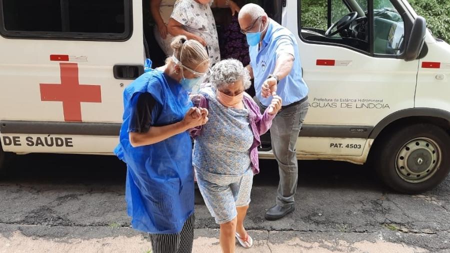 Ao menos 33 idosos foram transferidos para um hotel que estava desativado e foi reformado pela gestão municipal - Luis Tucci/Prefeitura de Águas de Lindóia