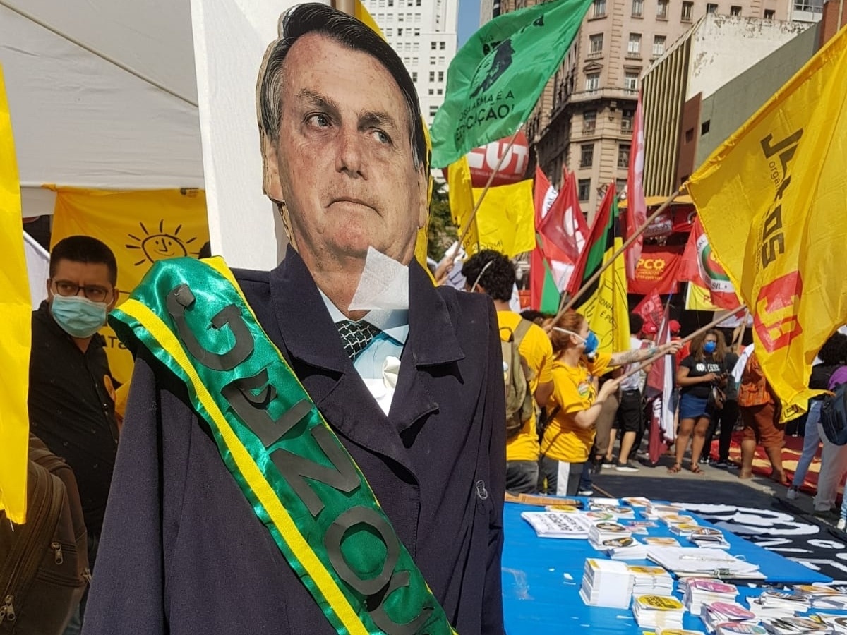 Após protestos em 7/9 contra Bolsonaro, movimentos planejam ato no domingo
