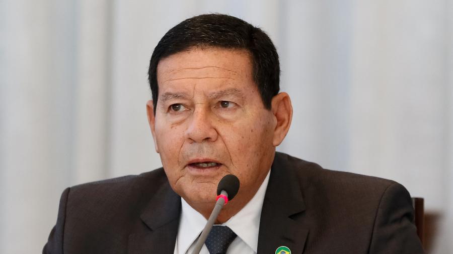 Vice-presidente general Hamilton Mourão disse que "imensa maioria" dos brasileiros no quer ditadura - Alan Santos/PR