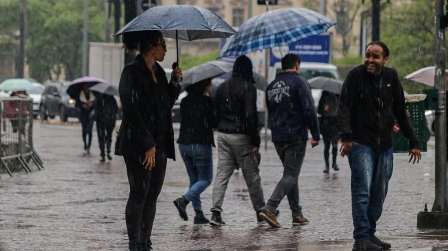 Foto de arquivo; Tempo nublado e chuvas deve ocorrer em diversas regiões do Brasil nesta semana - Getty Images