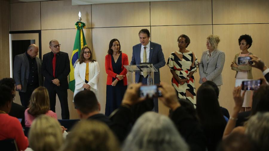 Ministro da Educação, Camilo Santana, anuncia novos secretários da pasta - Wallace Martins/Futura Press/Estadão Conteúdo