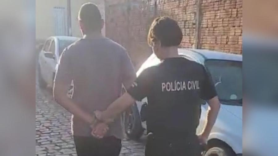 Homem de 20 anos foi preso em casa e confessou crime, segundo a Polícia Civil - Reprodução de vídeo