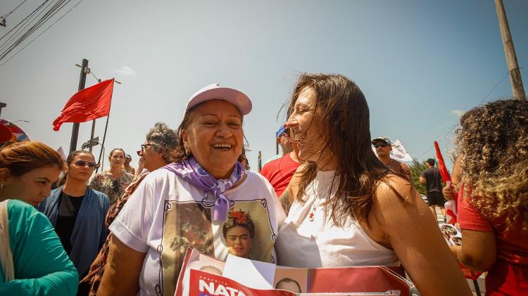 Governador Fátima Bezerra e Natália Bonavides