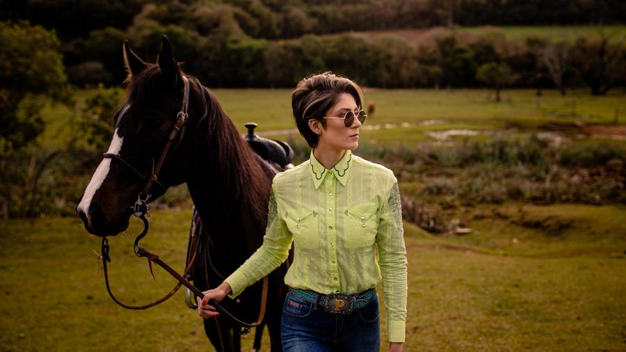 Paolla Lucchin é veterinária e domadora - Acervo pessoal
