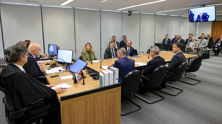 Acareação cp, os réus tenente-coronel Mauro Cid, delator no processo, e general Walter Braga Netto, conduzida por Moraes Acareação cp, os réus tenente-coronel Mauro Cid, delator no processo, e general Walter Braga Netto, conduzida por Moraes