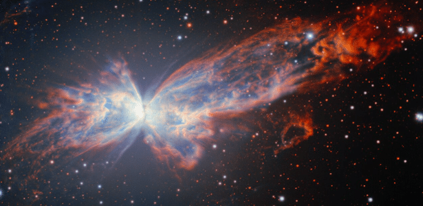Nebulosa da Borboleta aparece em detalhes nunca vistos em nova imagem
