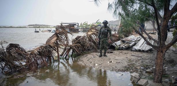 Duas pessoas morreram em inundações no leste do México