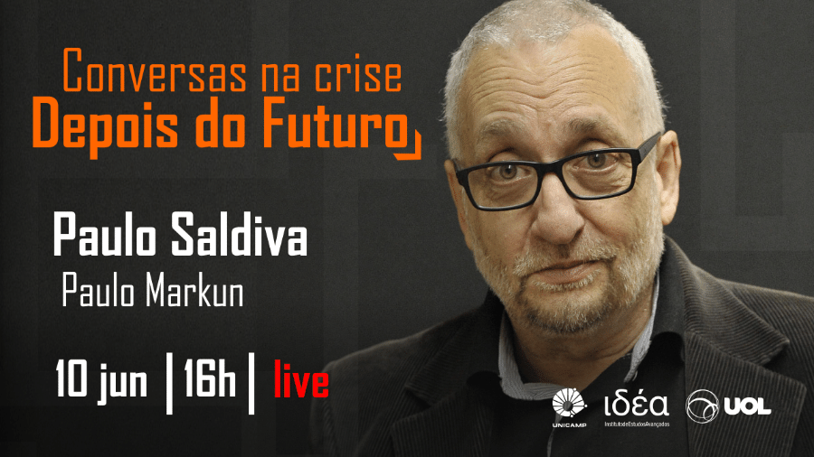 Paulo Saldiva é o convidado do "Conversas na Crise - Depois do Futuro" desta quarta (10/06/20) - Arte/IdEA-Unicamp