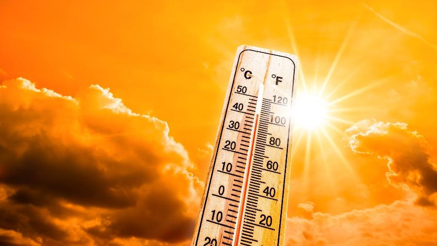 calor; sol; temperatura; aquecimento global; mudança climática; termômetro