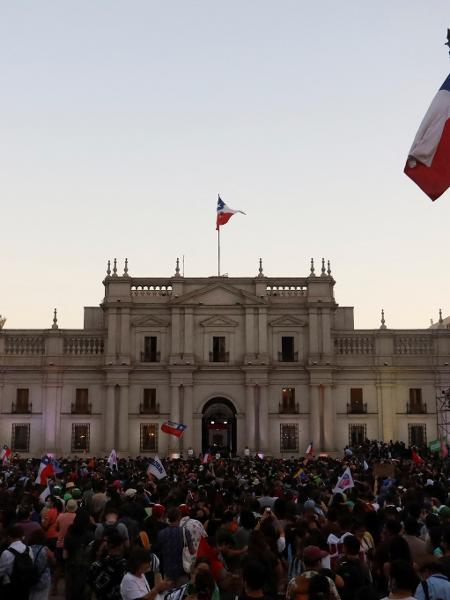 O Palácio La Moneda, em Santiago, no Chile - Ailen Diaz/Reuters