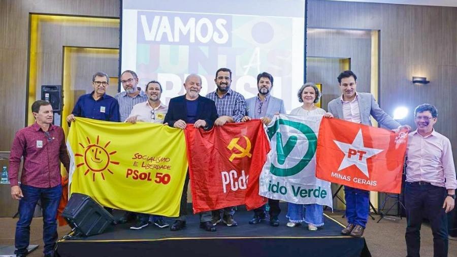 Lula se encontra com dirigentes de partidos aliados em Belo Horizonte - Ricardo Stuckert