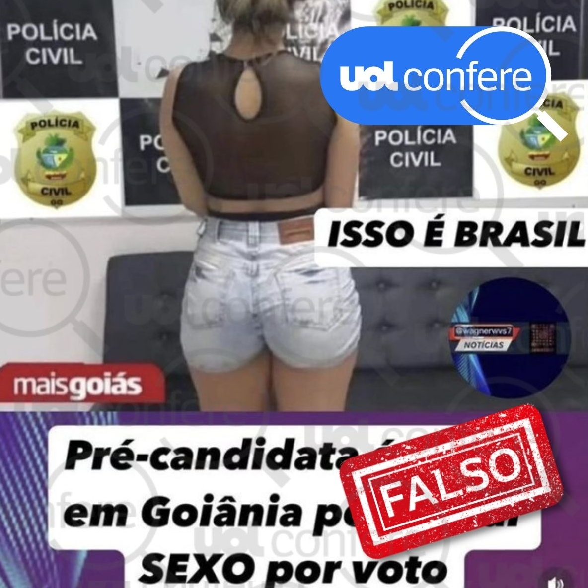 Pré-candidata em Goiânia não foi presa por trocar relação por voto