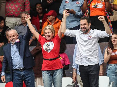 Boulos (PSOL) tem como principal padrinho político Lula (PT) - Werther Santana/Estadão Conteúdo