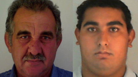 Antônio Buscariollo e Paulo Ricardo Costa Buscariollo, pai e filho, suspeitos de envolvimento no desaparecimento