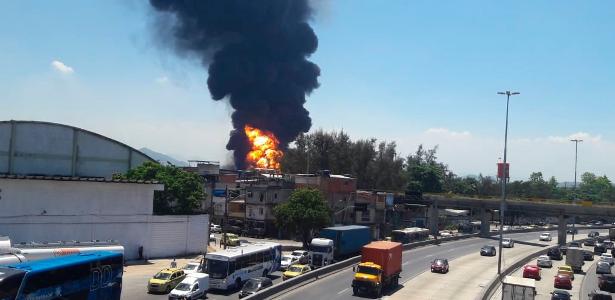 Rio incêndio em refinaria de Manguinhos é controlado 17